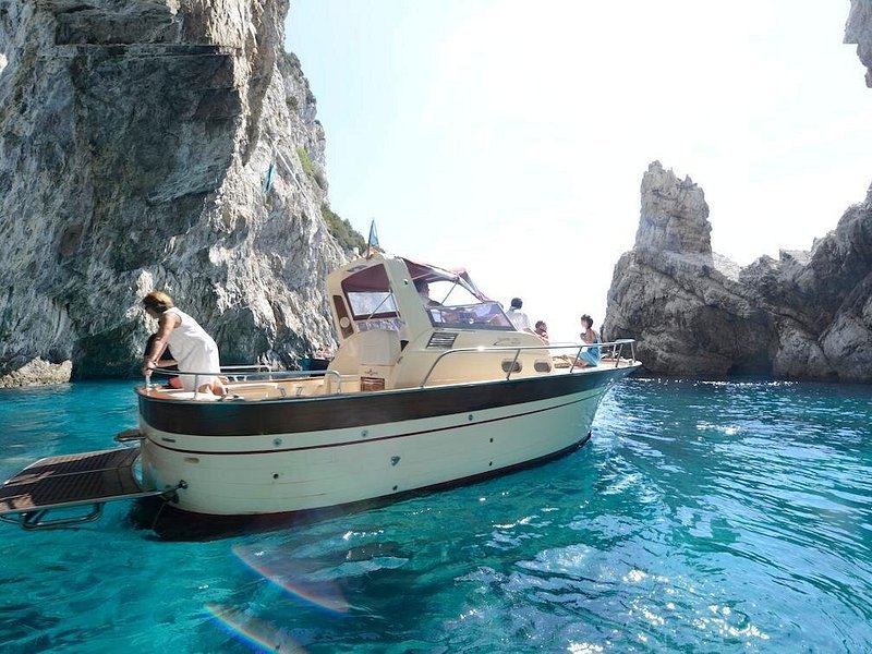 Private Capri Boat Tour: Blue Grotto, Faraglioni, & Swim Stops